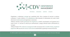Desktop Screenshot of cdvconference.it