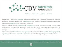 Tablet Screenshot of cdvconference.it